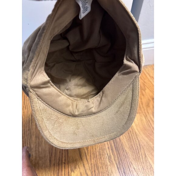 Faded Glory Brown Cotton Newsboy Cap One Size Adjustable - Picture 7 of 7